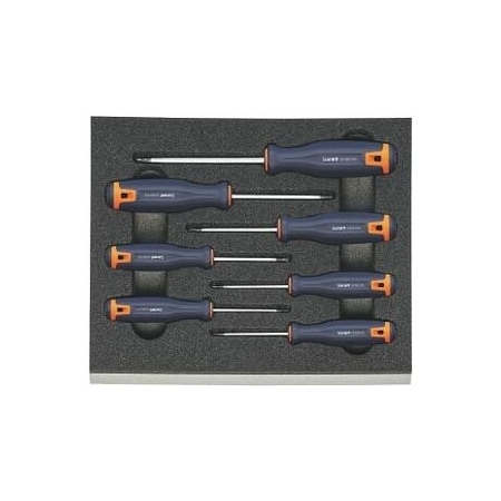 Garant 7 Pc Torx Screwdriver Set in Foam, TX6 to TX20 953152 7